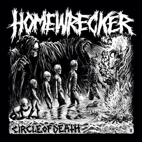 Homewrecker : Circle Of Death (LP, Album, Ora)