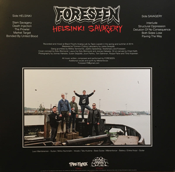 Foreseen : Helsinki Savagery (LP, Album)