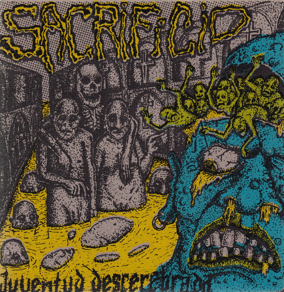 Sacrificio (2) : Juventud Descerebrada (7", EP)