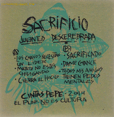 Sacrificio (2) : Juventud Descerebrada (7", EP)