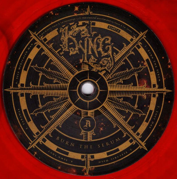 Kyng : Burn The Serum (LP, Album, Red)