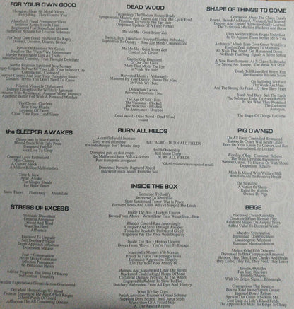 SSS : Limp. Gasp. Collapse. (LP, Album)