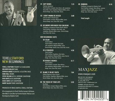 Terell Stafford : New Beginnings (CD)