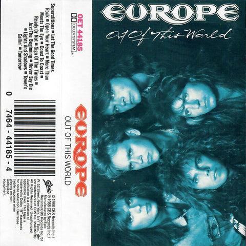 Europe (2) : Out Of This World (Cass, Album)