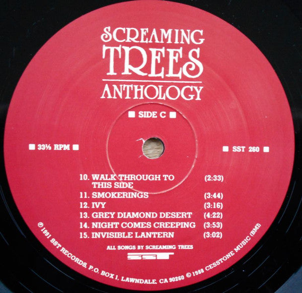 Screaming Trees : Anthology: SST Years (2xLP, Comp)