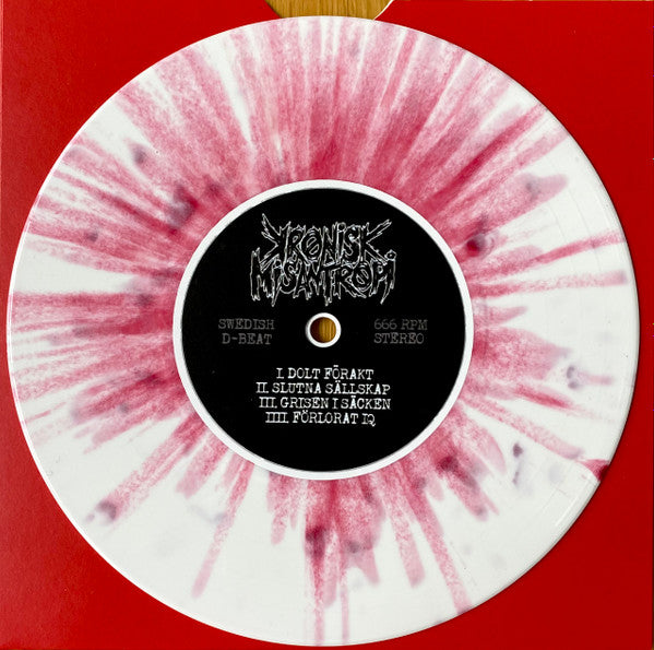 Kronisk Misantropi / Waarface : Kronisk Misantropi / Waarface (7", EP, Ltd, Whi)