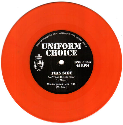 Uniform Choice : 1982 Orange Peel Sessions (7", EP, Ora)