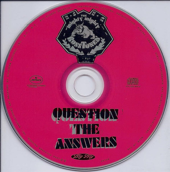 The Mighty Mighty Bosstones : Question The Answers (CD, Album)