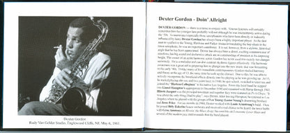 Dexter Gordon : Doin' Allright (XRCD, Album, RE)