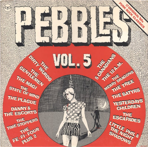 Various : Pebbles Vol. 5 (LP, Comp, Unofficial)