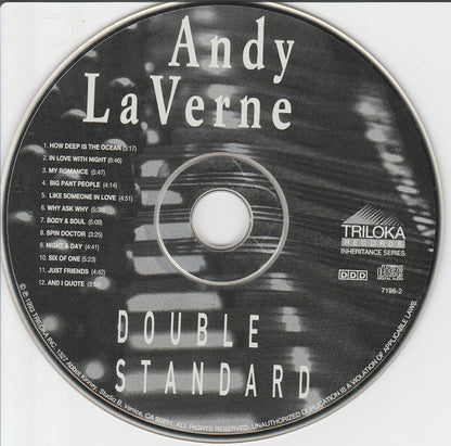 Andy LaVerne : Double Standard (CD, Album)