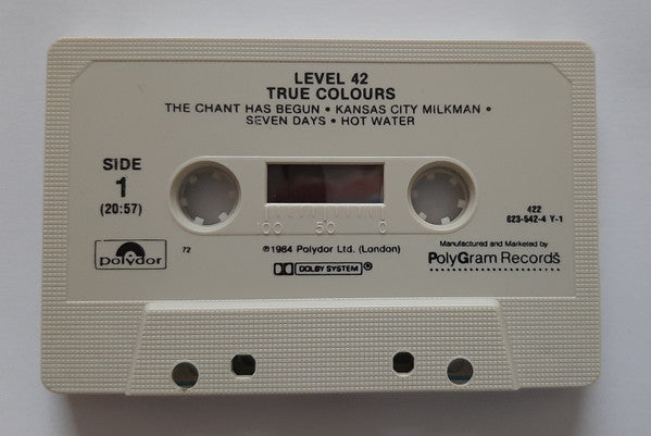 Level 42 : True Colours (Cass, Album)