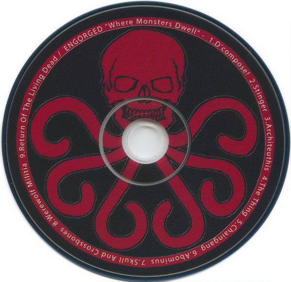 Engorged : Where Monsters Dwell (CD, Album)