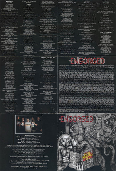 Engorged : Where Monsters Dwell (CD, Album)
