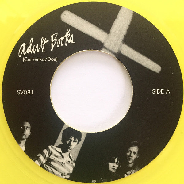 X (5) : Adult Books (7", Single, Ltd, RE, Yel)