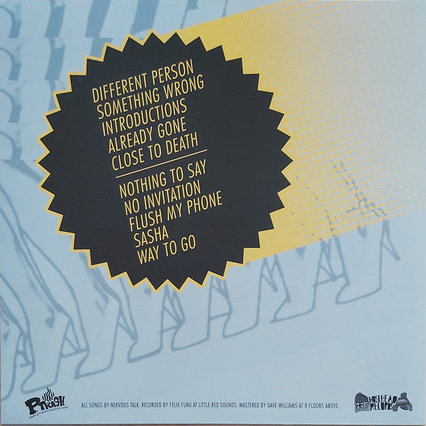 Nervous Talk : Nervous Talk (LP, Album, Ltd)