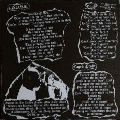 Pure Disgust (2) : Chained (7", Ltd, MP, Num, TP)