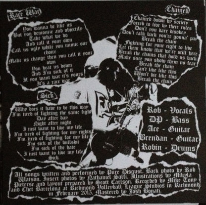 Pure Disgust (2) : Chained (7", Ltd, MP, Num, TP)