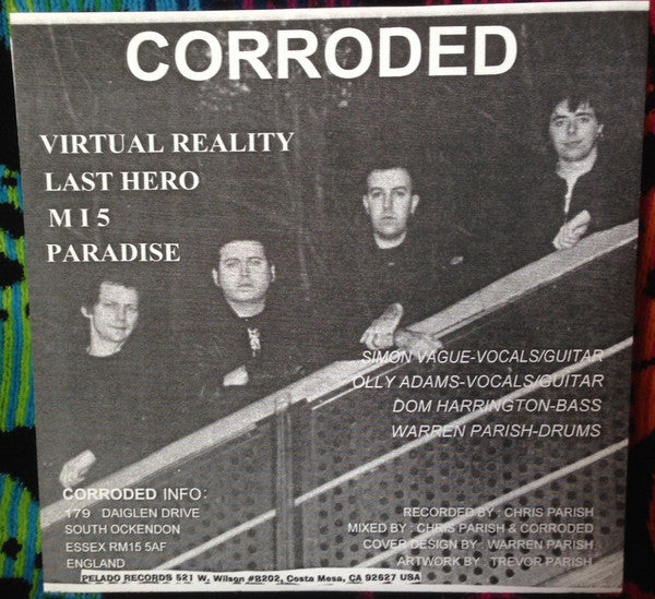 Corroded (4) : Virtual Reality E.P. (7", EP)