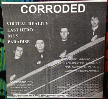 Corroded (4) : Virtual Reality E.P. (7", EP)