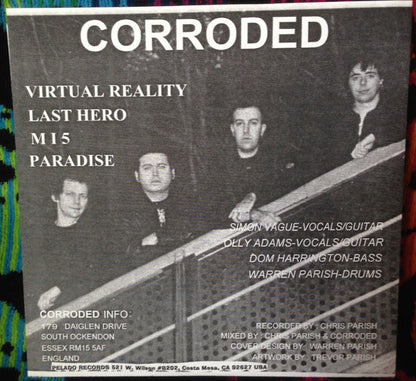 Corroded (4) : Virtual Reality E.P. (7", EP)