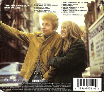 Bob Dylan : The Freewheelin' Bob Dylan (SACD, Hybrid, Album, RE, RM, Dig)