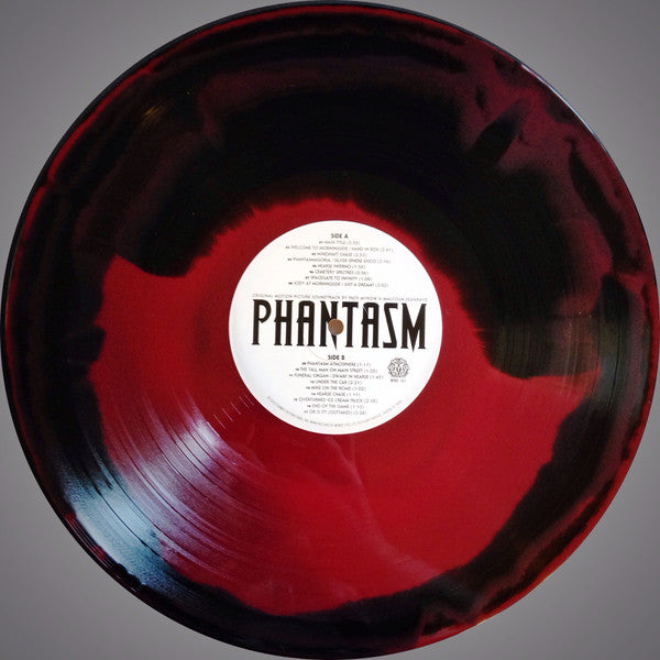 Fred Myrow And Malcolm Seagrave : Phantasm (Original Motion Picture Soundtrack) (LP, Album, Ltd, RE, Red)