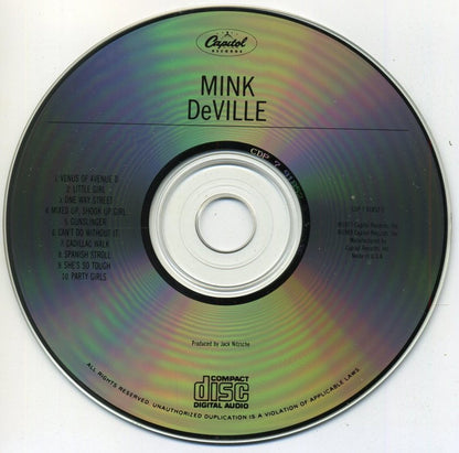 Mink DeVille : Mink DeVille (CD, Album, RM)