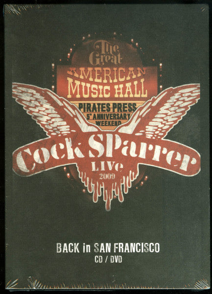 Cock Sparrer : Live - Back In San Francisco 2009 (CD, Album + DVD-V)