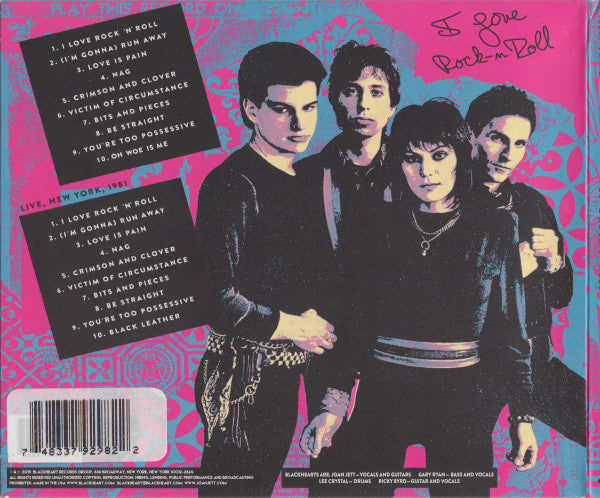 Joan Jett & The Blackhearts : I Love Rock 'n' Roll (2xCD, Album, RE, RM, S/Edition, Dig)