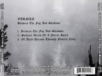 Vardan : Between The Fog And Shadows (CD, Album)