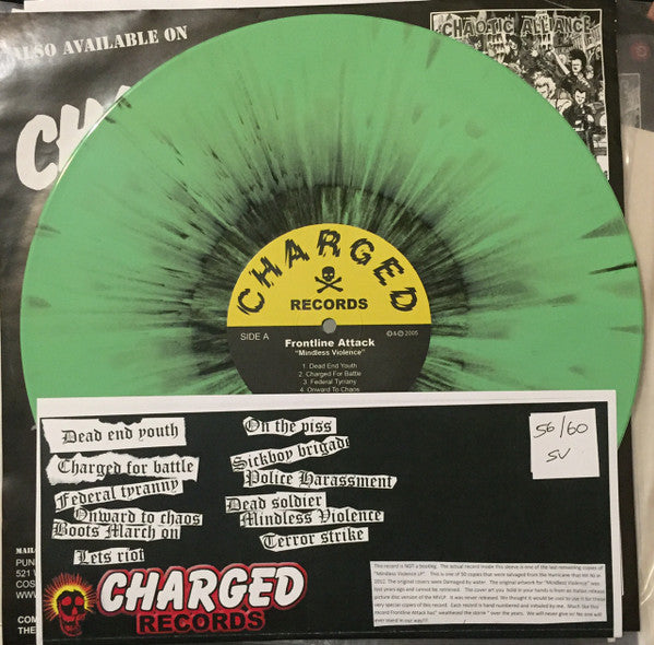 Frontline Attack : Charged For Battle (LP, Album, Ltd, Num, Gre)