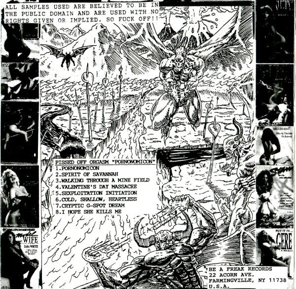 Pissed Off Orgasm : Pornonomicon (CD)
