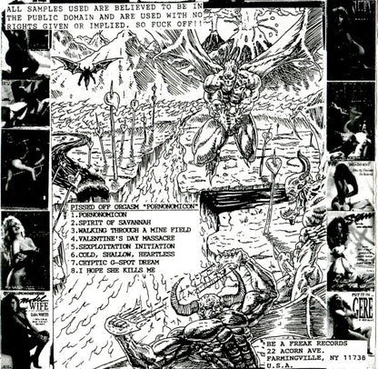 Pissed Off Orgasm : Pornonomicon (CD)