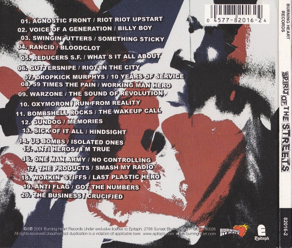 Various : Spirit Of The Streets (CD, Comp)