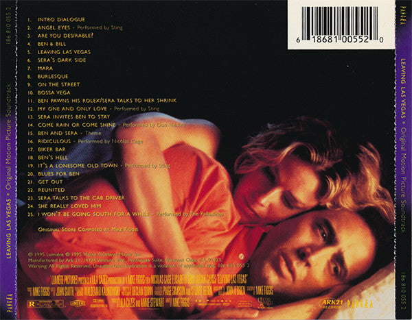 Mike Figgis : Leaving Las Vegas (Original Motion Picture Soundtrack) (CD, Album)