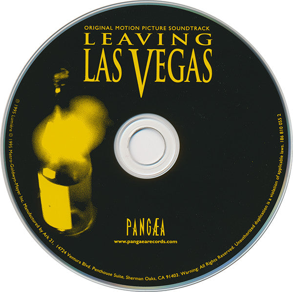 Mike Figgis : Leaving Las Vegas (Original Motion Picture Soundtrack) (CD, Album)