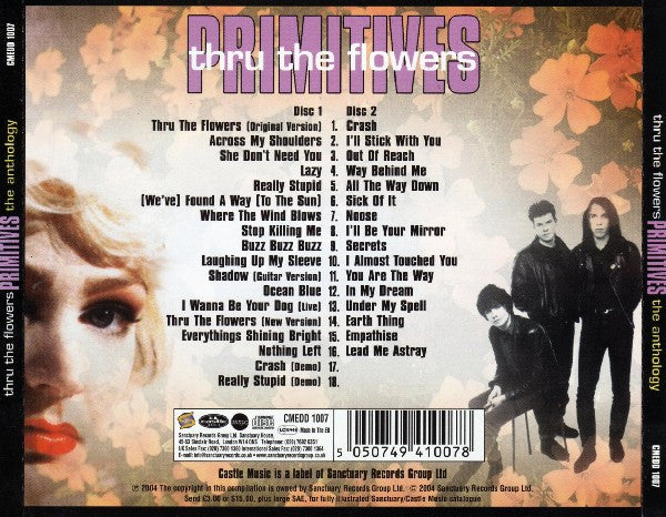 The Primitives : Thru The Flowers (The Anthology) (2xCD, Comp, RM, Sli)