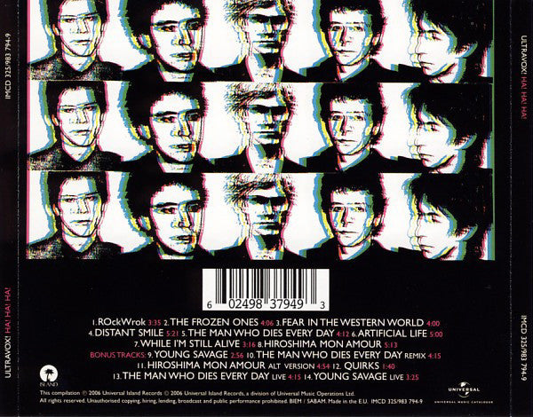 Ultravox!* : Ha! Ha! Ha! (CD, Album, RE, RM)