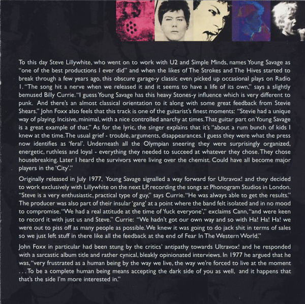 Ultravox!* : Ha! Ha! Ha! (CD, Album, RE, RM)