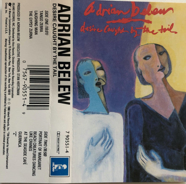 Adrian Belew : Desire Caught By The Tail (Cass, Album)
