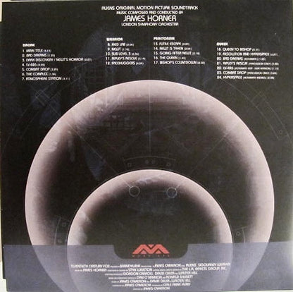 James Horner : Aliens (Original Motion Picture Soundtrack) (2xLP, Album, RE, RM, 180)