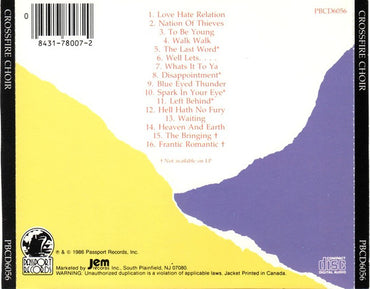 Crossfire Choir : Crossfire Choir (CD, Album)