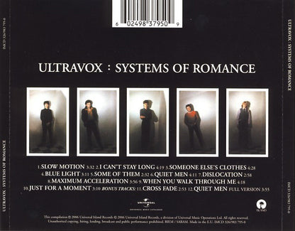 Ultravox : Systems Of Romance (CD, Album, RE, RM)