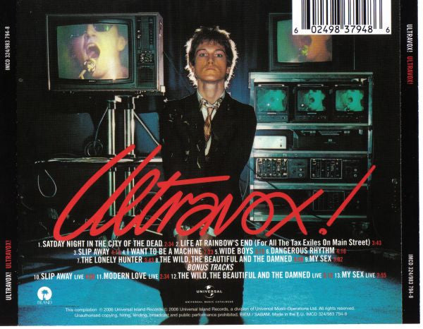 Ultravox!* : Ultravox! (CD, Album, RE, RM)