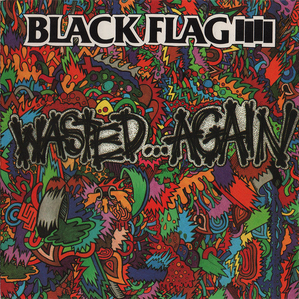 Black Flag : Wasted...Again (CD, Comp, RP, JVC)