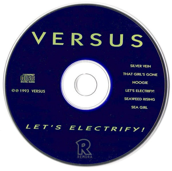 Versus : Let's Electrify! (CD, EP)