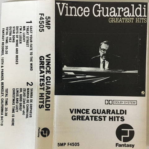 Vince Guaraldi : Greatest Hits (Cass, Album, Comp)