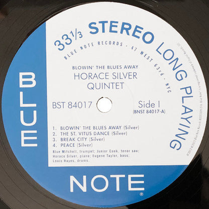 The Horace Silver Quintet & Trio* : Blowin' The Blues Away (LP, Album, RE, RM)