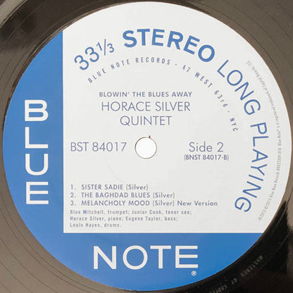 The Horace Silver Quintet & Trio* : Blowin' The Blues Away (LP, Album, RE, RM)